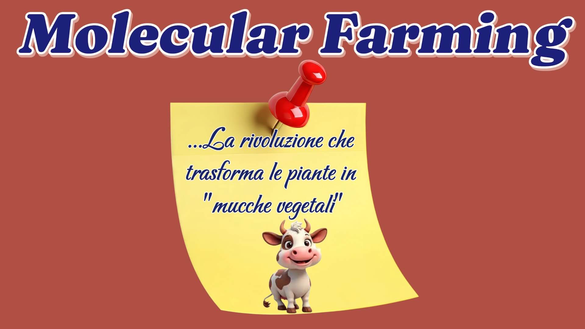 Locandina Molecular Farming